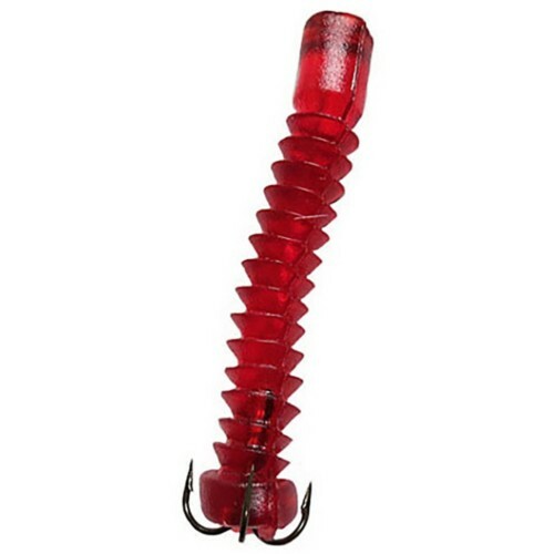 DOC’S SUPER CATFISH WORMS 12/2 PACKS DCW-RED ( USE W/ DOC’S SONNY’S OR JUNNIES )