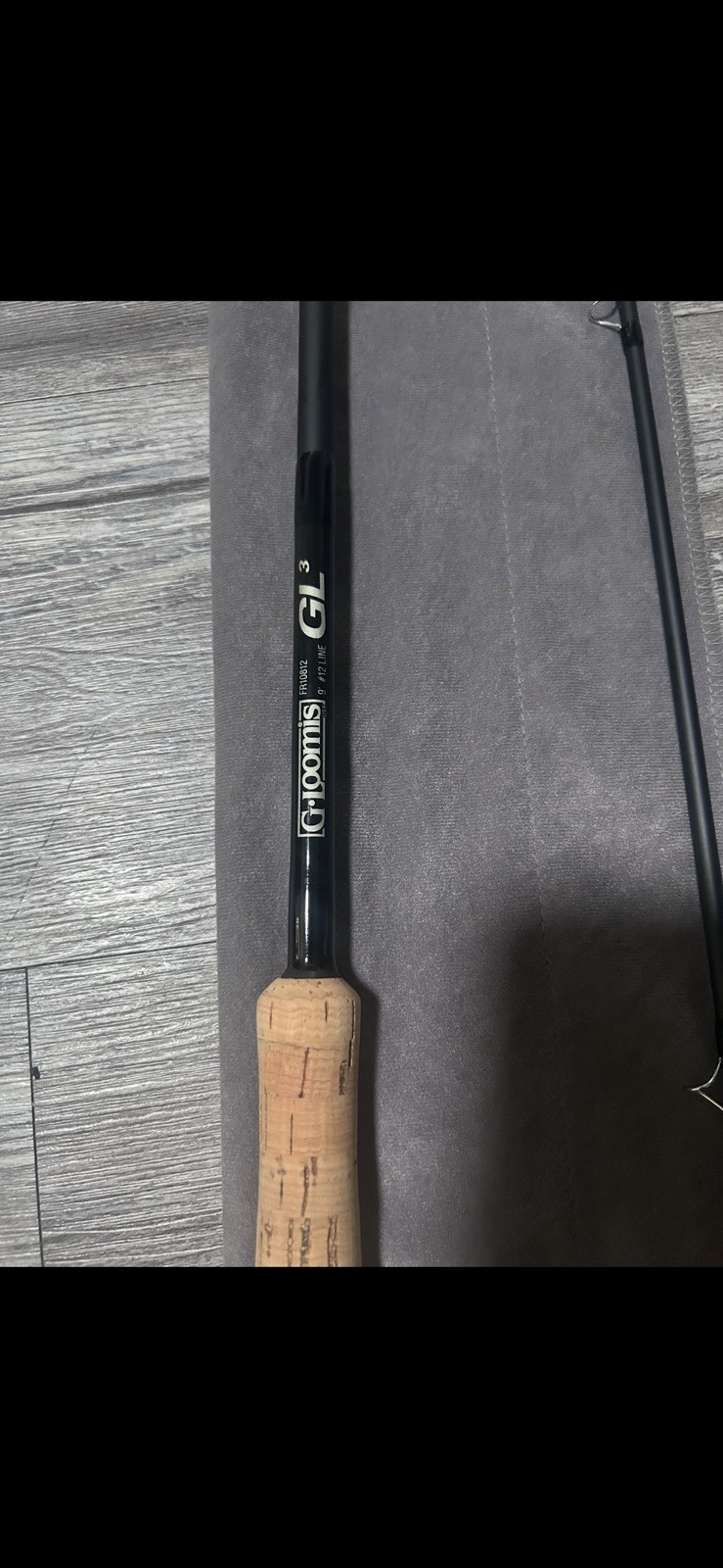 Gloomis GL3 flyrod 12 wt. old collection item. FRESH CONDITION JUST OPENED