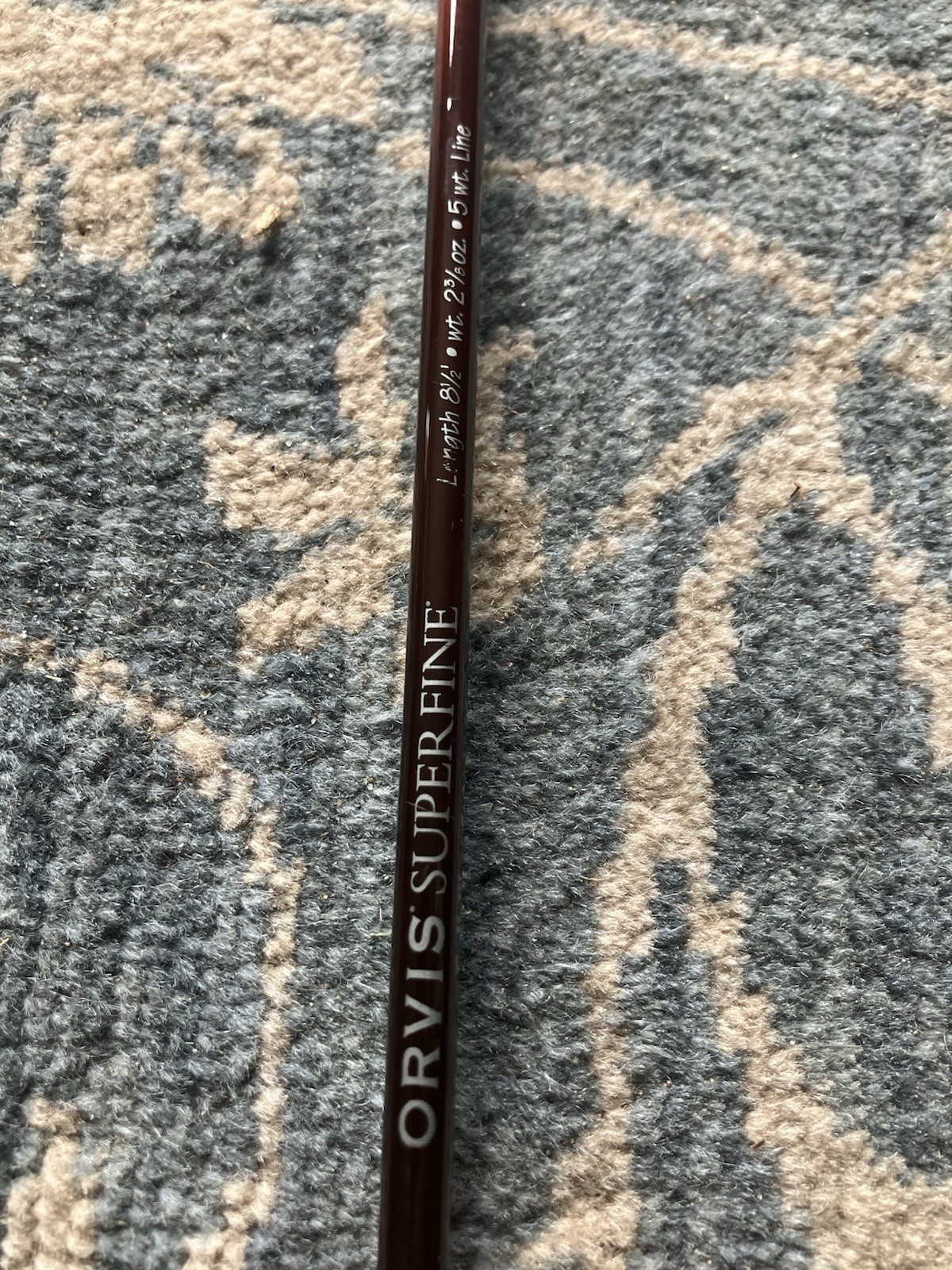 Orvis Superfine Carbon Fly Rod with Rod Sock and Travel Tube