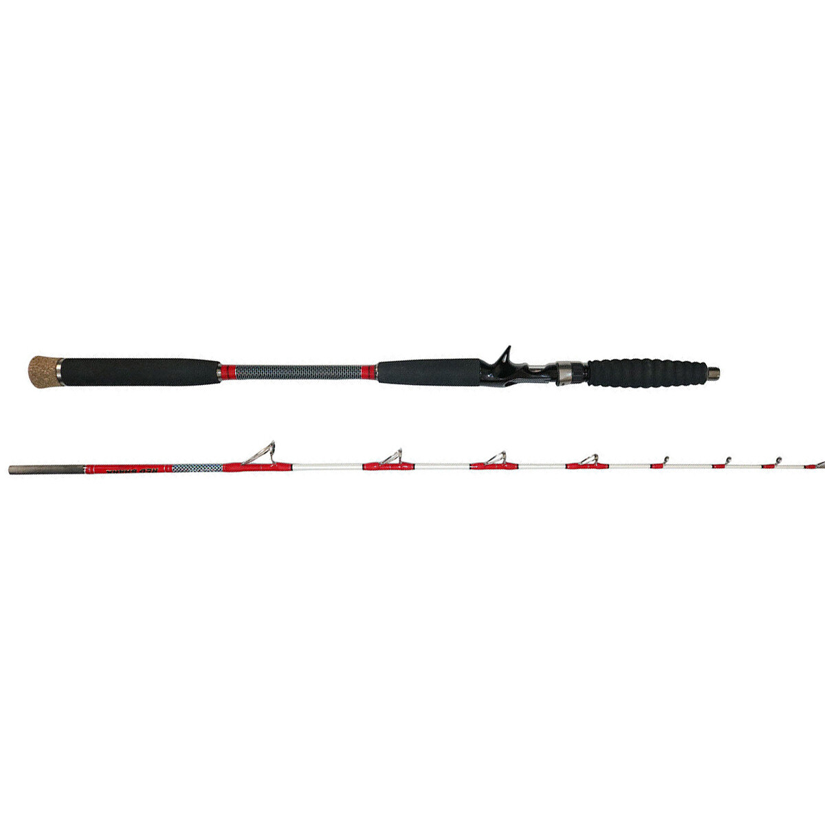 Trainfis Jigging Rod 5’3″ 20-50lb MH Spinning Saltwater Fishing Rod Trolling Rod