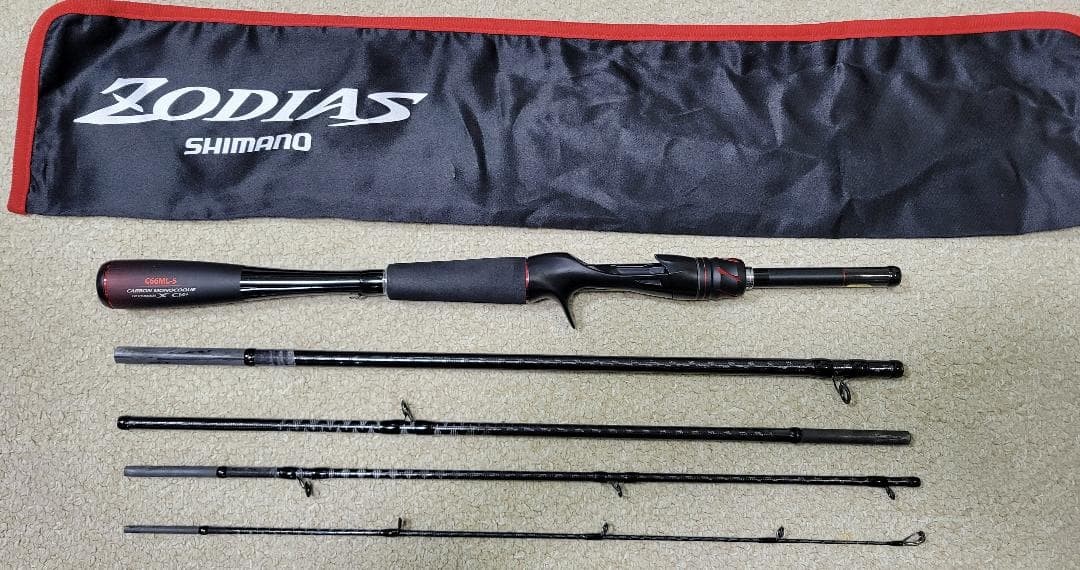 Shimano 21 Zodias C66ML-5 Pack Rod Mobile Casting 5-Piece 2021 Model JDM NEW