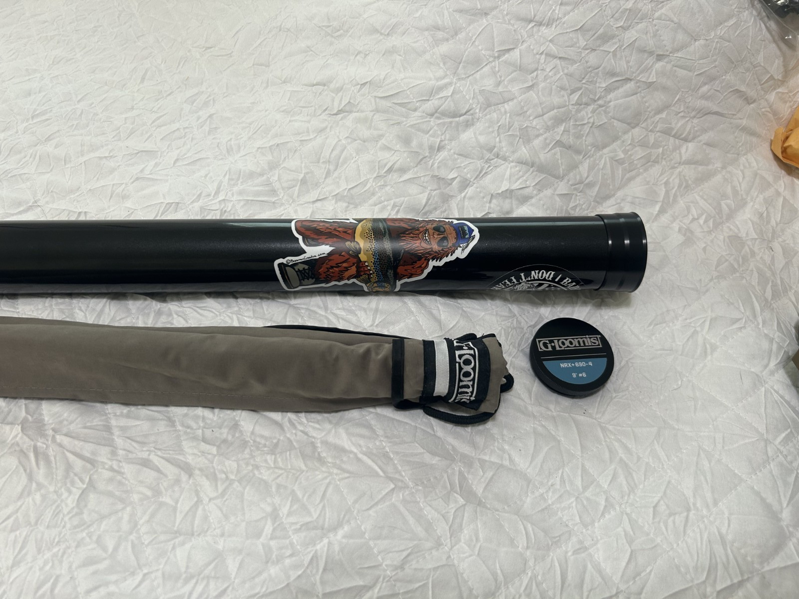 G Loomis NRX + Fly Rod, 9 Foot 6 Weight Rod w/ tube. Excellent condition!!!!!