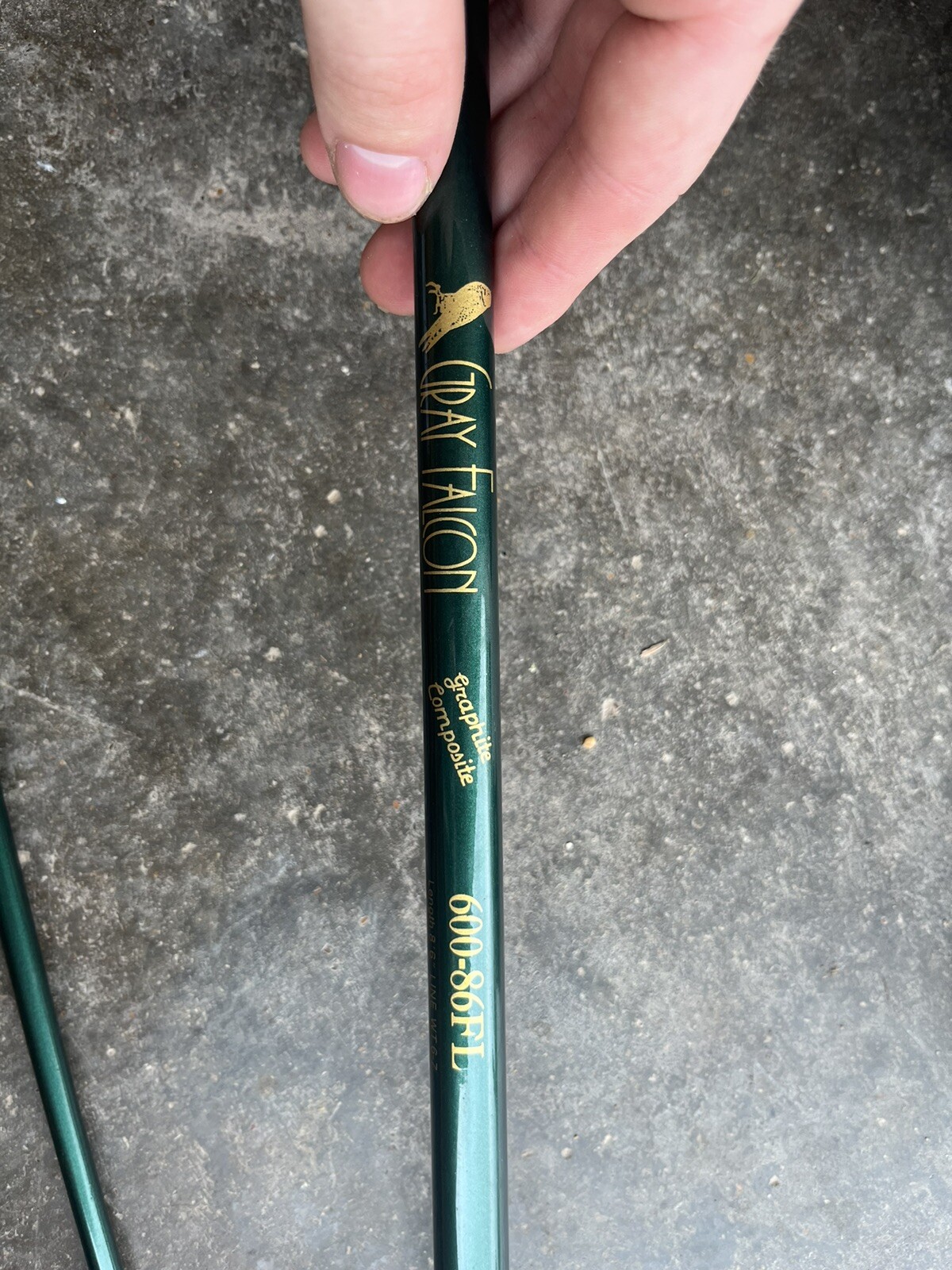 GRAY FALCON 8 1/2′ Graphite Composite Fly Fishing Rod #600-86 (rod/reel/case)