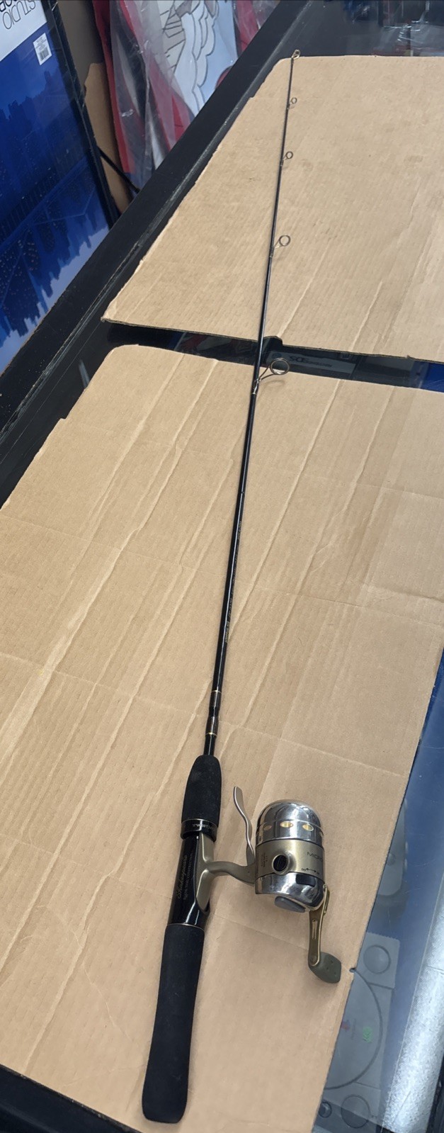 Shakespeare Microspin WMSP46-1UL 4’6” Fishing Rod With Reel