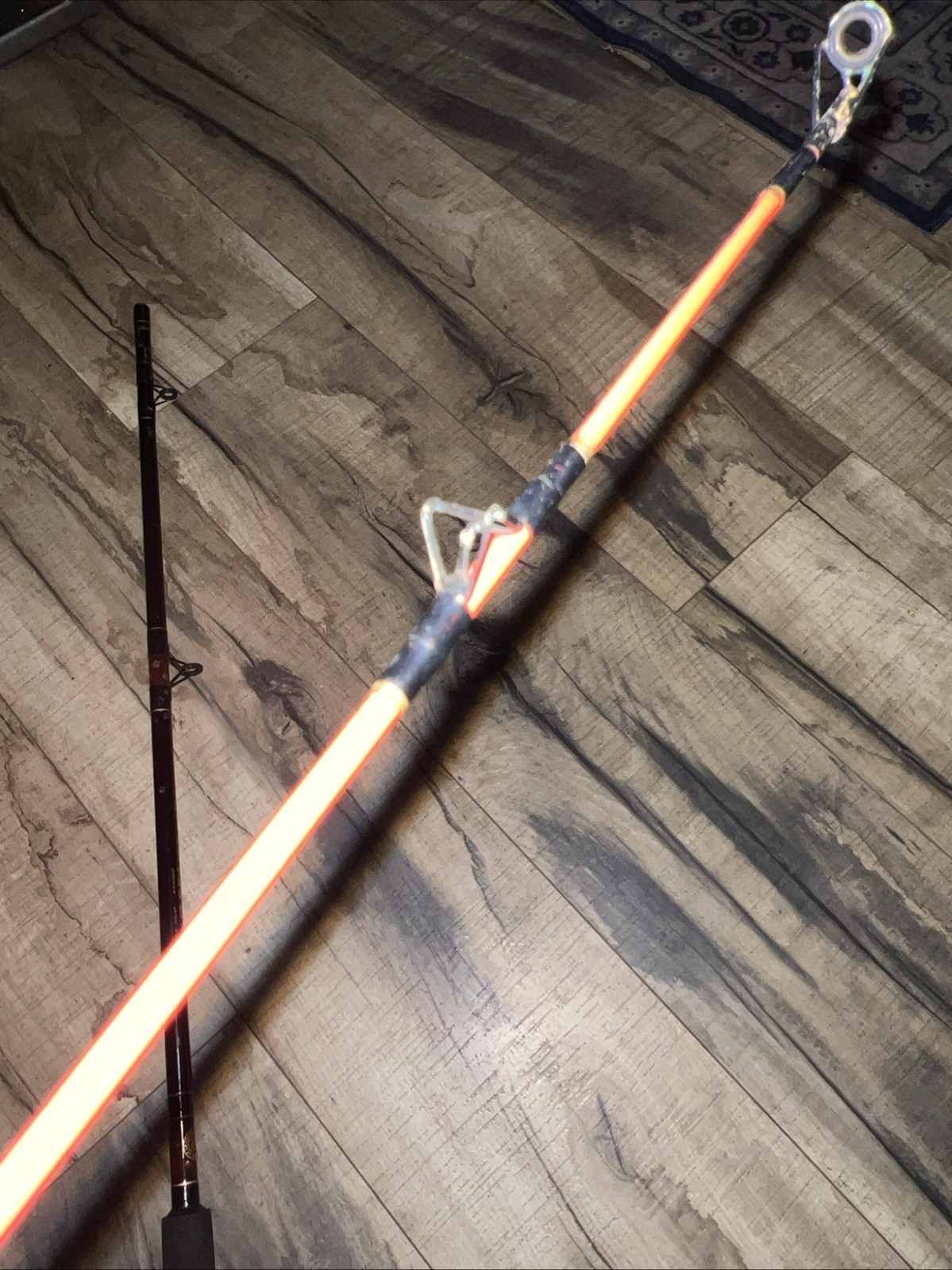 Silstar Pro Star Downrigger PS-86DR Graphite 8’ 6” 2pc Trolling Rod Pole