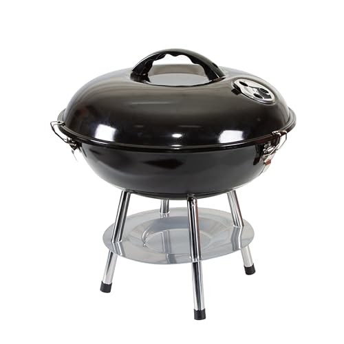 S/SPORT PORTABLE CHARCOAL GRILL-13.5″ GRILLING SURFACE (14.5″ X 14.5″ X 15.5″)