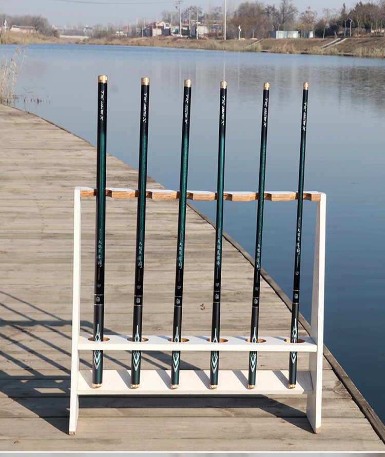 Fishing Rods Carbon Fiber Telescopic Fishing Rod Hand Stream Pole 2.7m-6.3m Pole