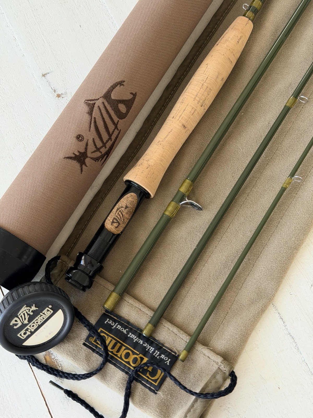 **BEAUTIFUL**🔥G LOOMIS Pro 4x 6wt. 9’ft~4Pc Flyrod!! 🔥~LQQK~