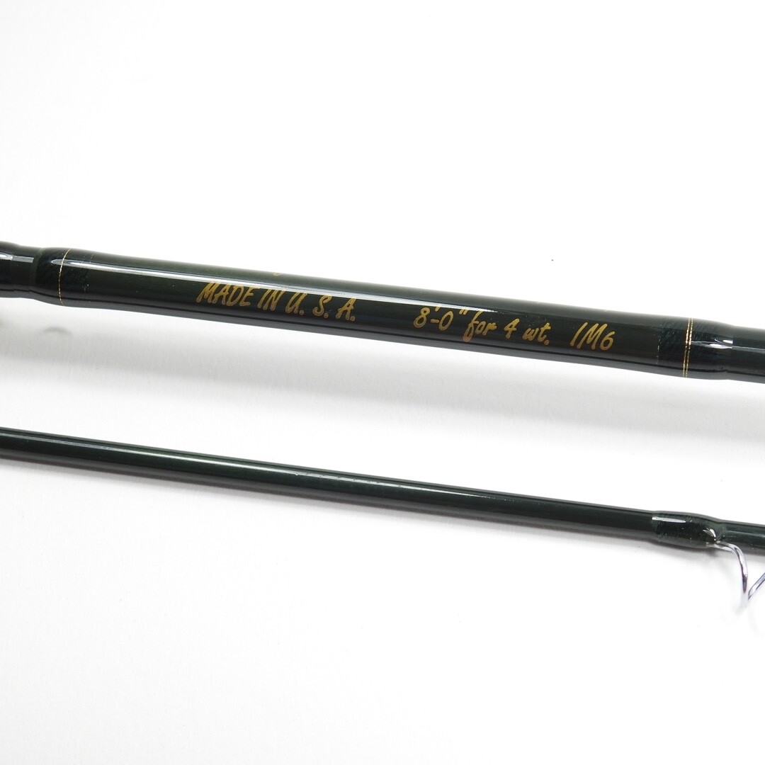 Versitex of America IM6 Fly Fishing Rod. IGF804G. 8’ 4wt. W/ DB Dun Tube.