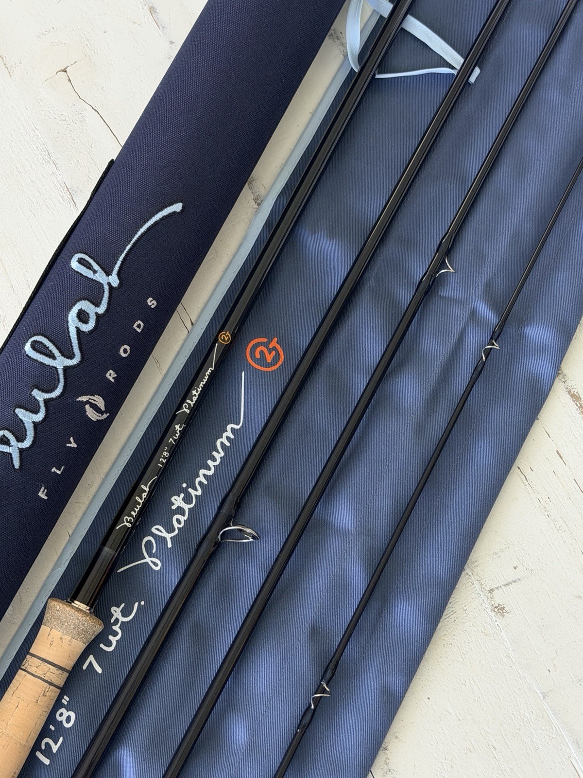 **BEAUTIFUL**🔥 BEULAH PLATINUM 7wt 12’8”in~4pc Switch/Spey🔥~LEGENDARY~