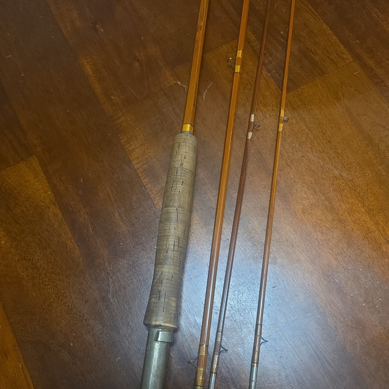 Wright & McGill Granger Aristocrat Bamboo Fly Rod. 9’ 6” Two Rod Ends