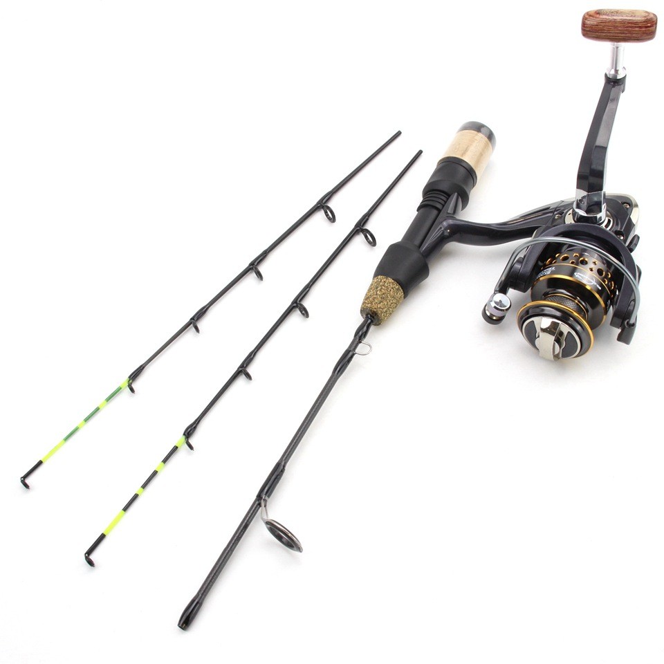 60cm Ice Fishing Rod Combo: Portable Winter Pole and Reel Set for Fishermen