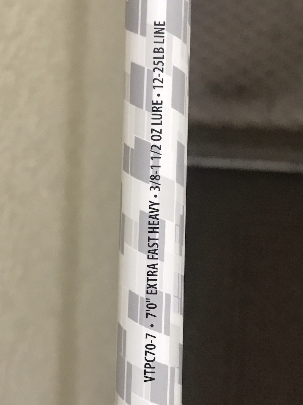 ABU GARCIA VERITAS PLX BAIT CASTING FISHING ROD VTPC70-7’FT 12-25LB EXTRA FAST