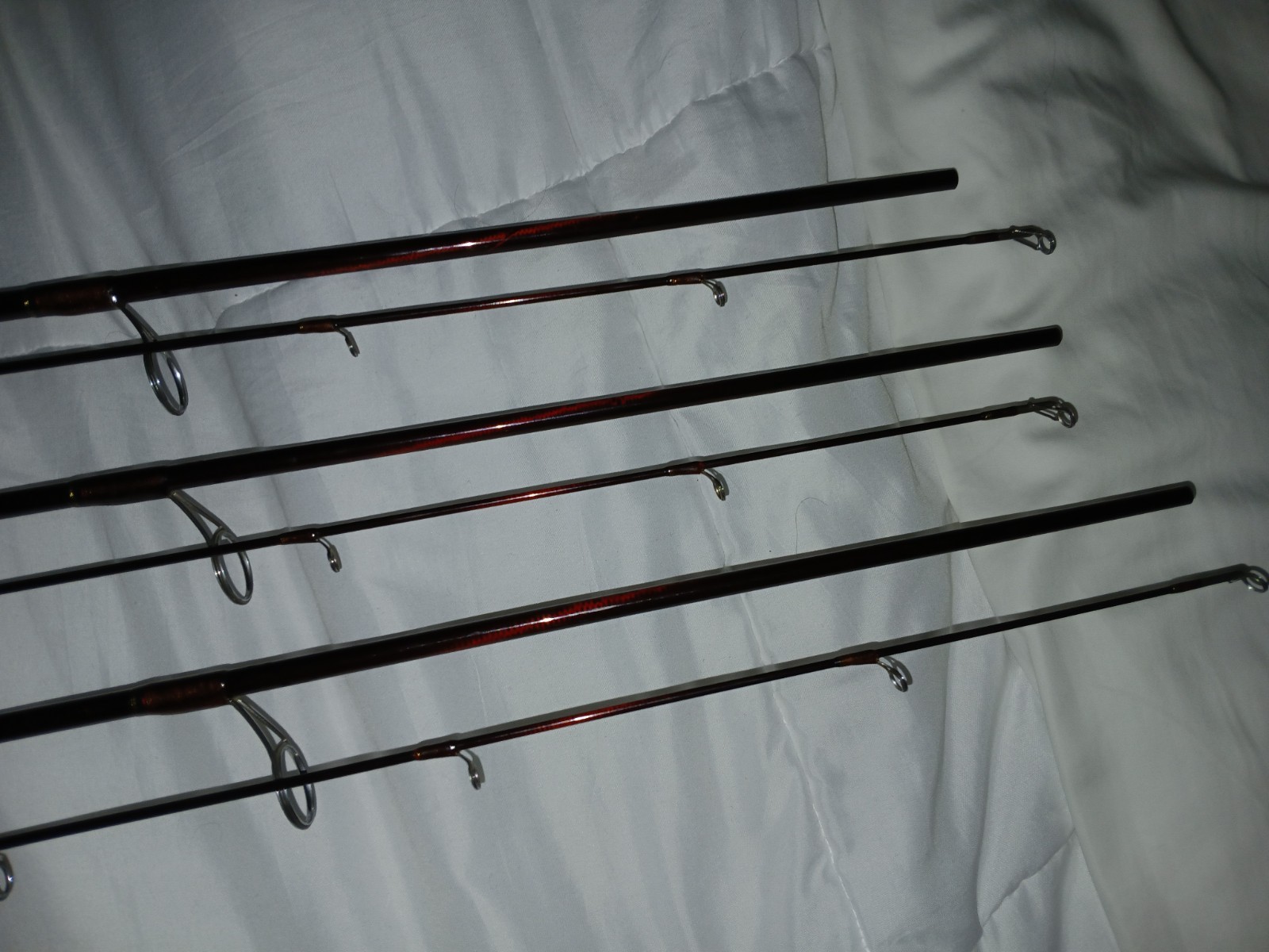 Rare Set Of (3) Fenwick HMG Carbon Veil 2pc 7ft spinning rods, H,M,ML!!