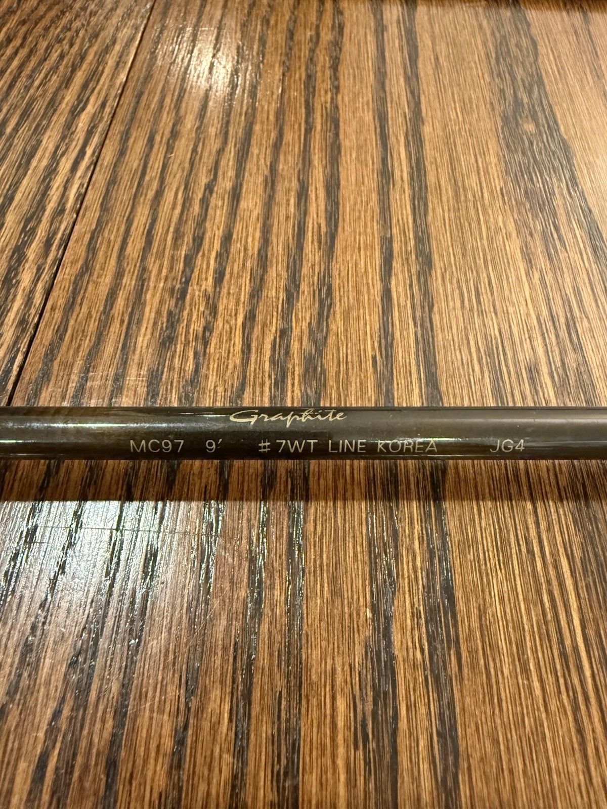 Martin Classic MC97 Graphite Fly Fishing Rod 9 ft 7 wt 2 Piece with Sleeve