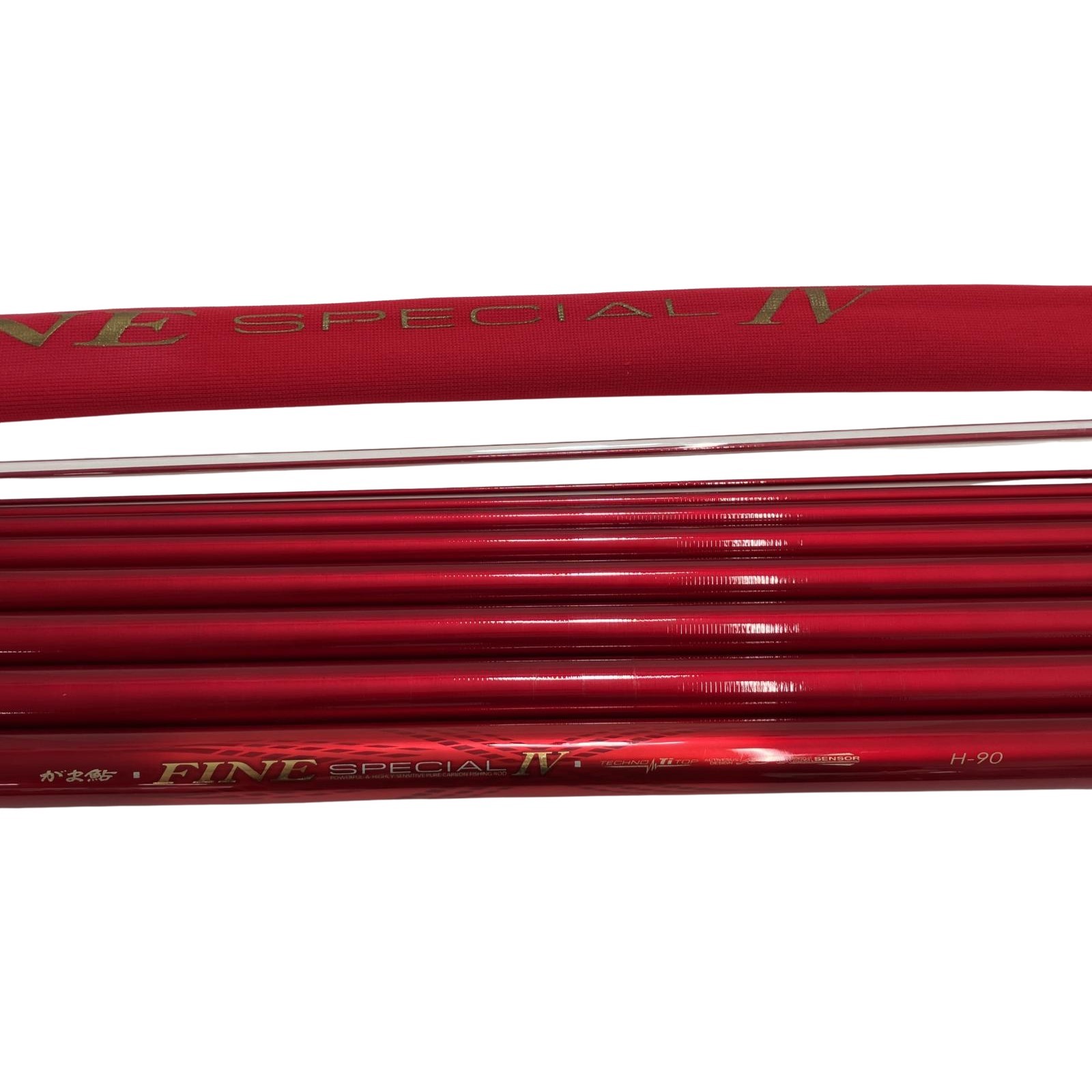gamakatu Rod Ayu rod がま鮎ファインスペシャルⅣ H-90 With rod bag
