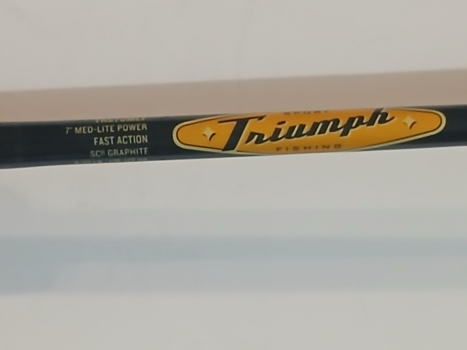 ST. CROIX TRIUMPH ROD TSR70MLF 7 FOOT MED-LITE POWER SPINNING ROD LURES 1/8 1/2