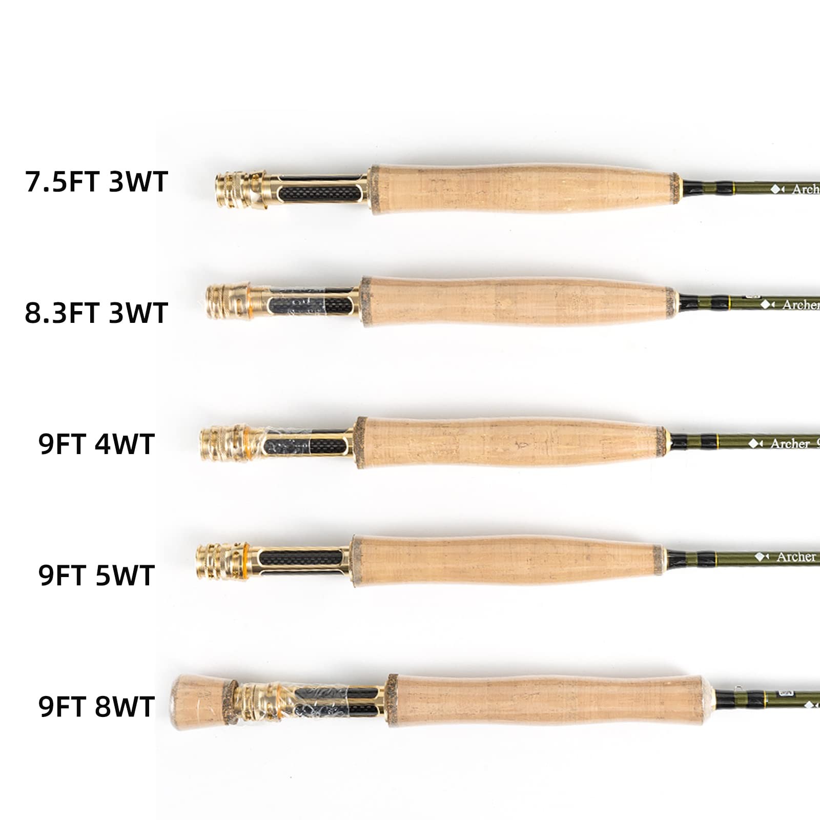 Angler Dream Anglerdream 9Ft 5Wt Archer Fly Fishing Rod 4 Section Cordura Tube
