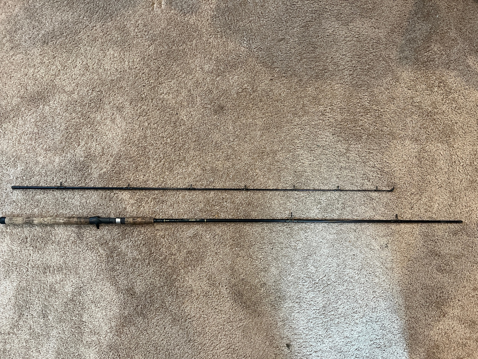 Daiwa Heartland S Model HL-SS1062MHRB Bait Casting Fishing Rod 10’6″ Med/Heavy