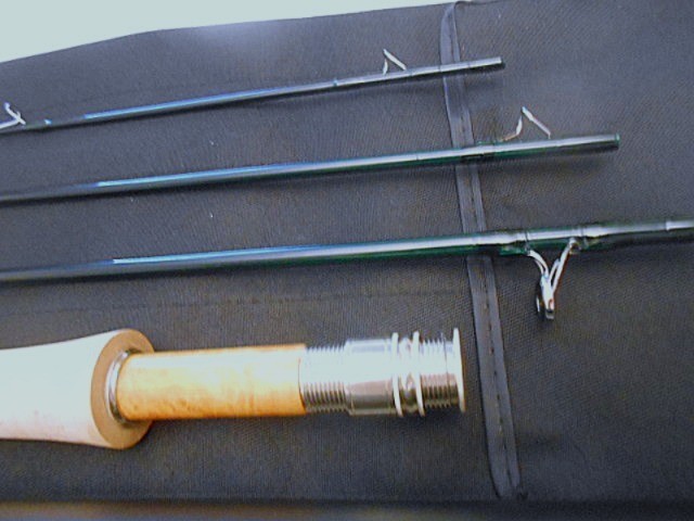 E.L. KEULING ROD CO 7’7″ 3/ 4 WT. UP-LOCKING 4PC CARBON FIBER FLY ROD 2026 USA