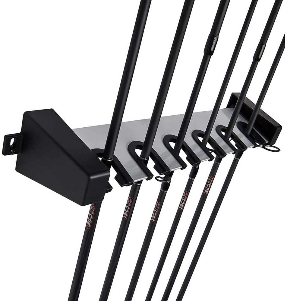 Horizontal 6 Fishing Rod Rack