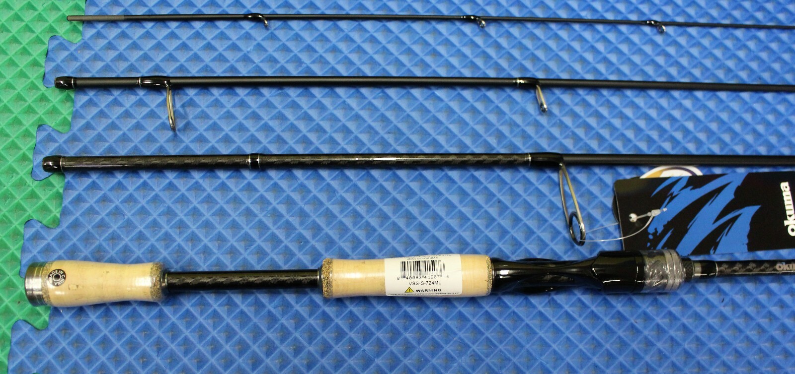 Okuma Voyager Signature Freshwater Rod 7′ 2″ ML 4-Pc W/Soft Case VSS-S-724ML