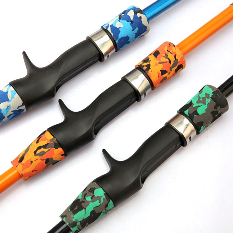 Fishing Rod Casting Rod Fiberglass Pole 1.3M/1.5M/1.8M Telescopic Portable