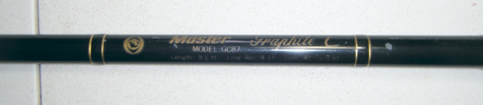 Master Graphite 2-Piece Composite 104 in. Trolling Rod