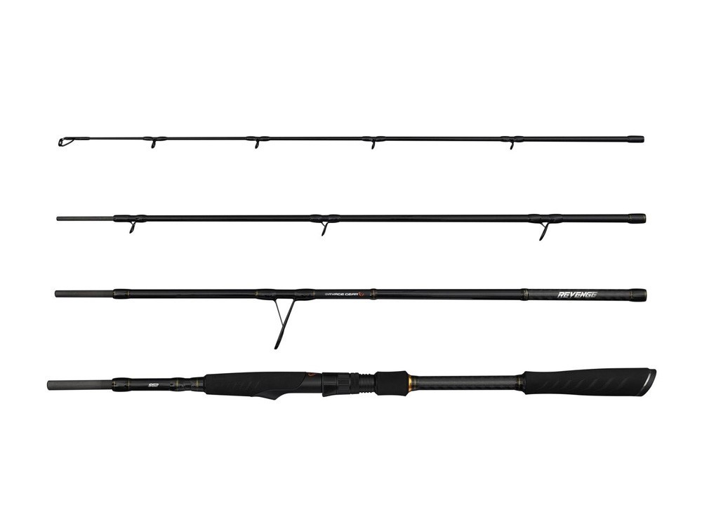 NEW 2026 Savage Gear Revenge SG2 Heavy Game Travel FAST 4-section Spinning Rod
