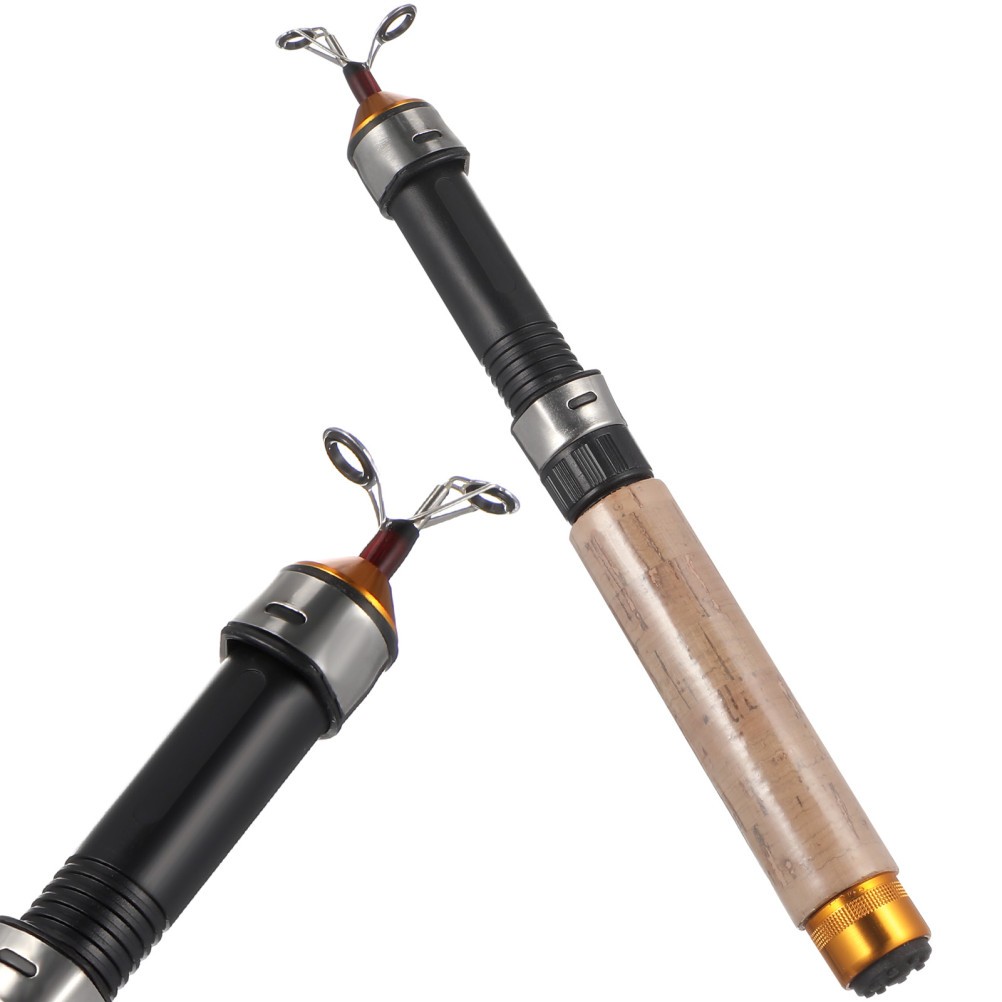 64cm Telescopic Fishing Rod Carbon for Winter Ice Fishing