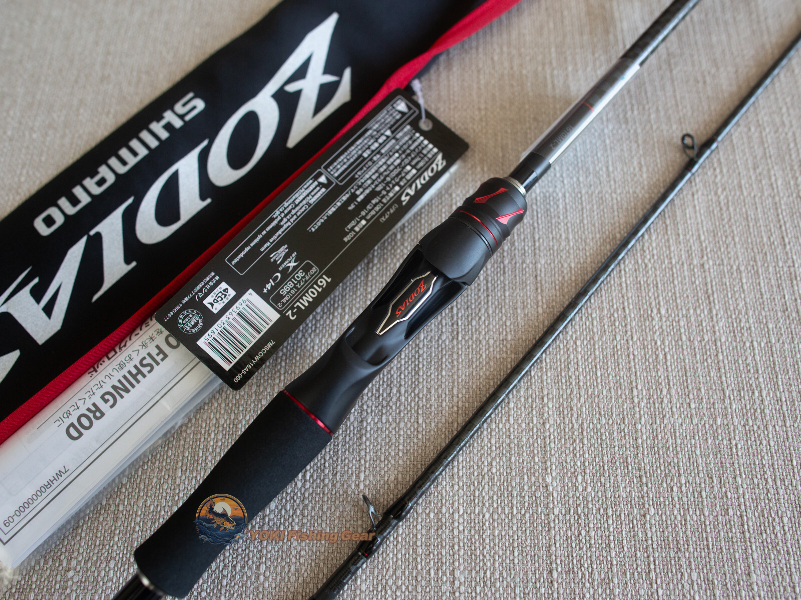 Watch Our Product Video-Shimano 20 Zodias 1610ML/2 Baitcasting Rod for Bass