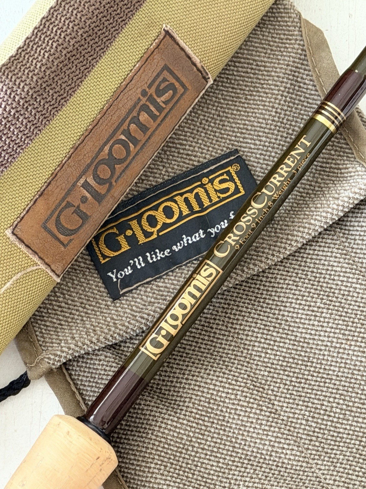 **BEAUTIFUL**🔥G LOOMIS CROSSCURRENT 8wt 9’ft fly rod!!! 🔥~LEGENDARY~🔥