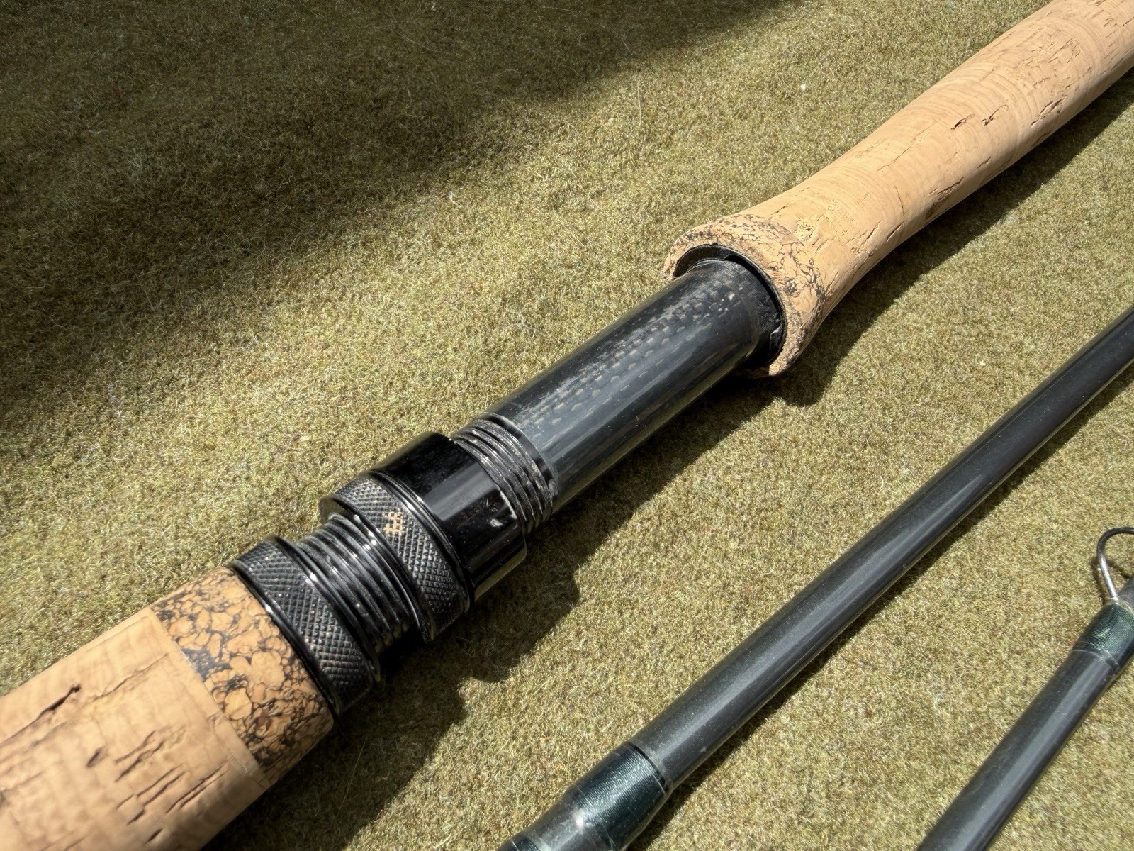 ECHO DHII 7130-4 13ft 7wt 4pc Carbon Medium Fast Fly Rod w/ Tube & Sock