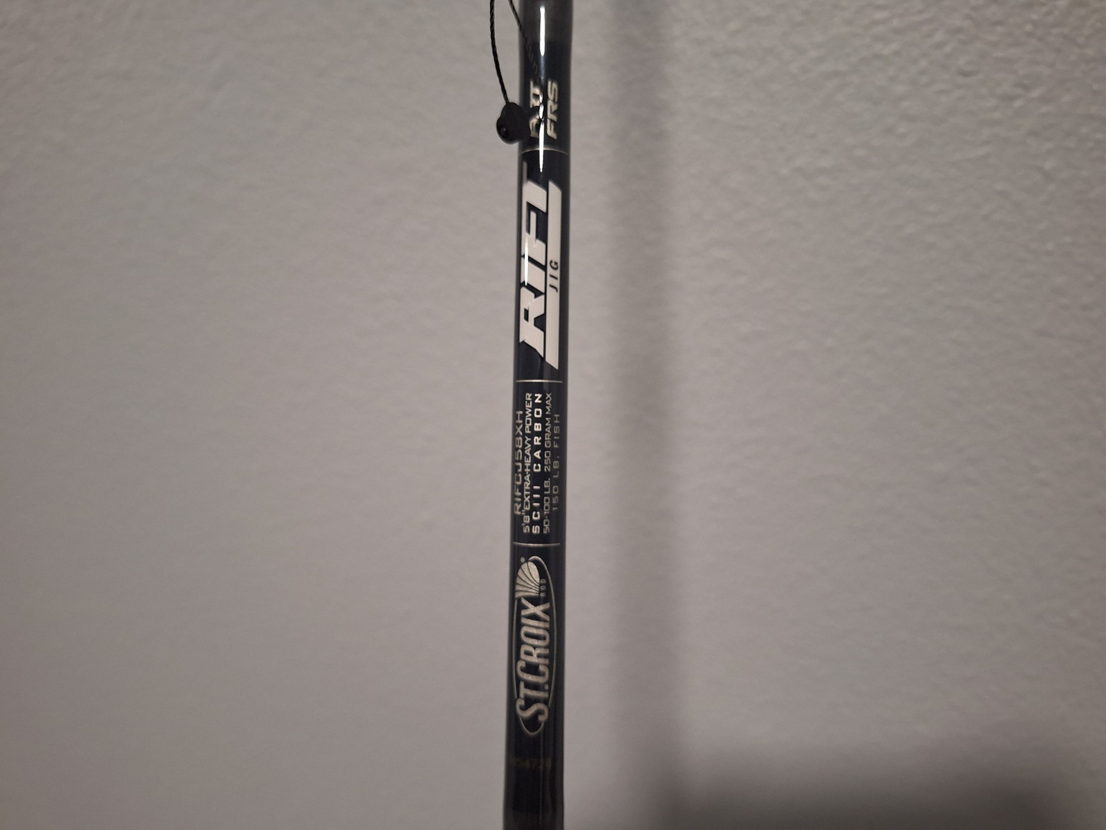NEW St. Croix Rift Jig RIFCJ58XH 5’8″ Extra Heavy Casting Rod 50-100lb 250g