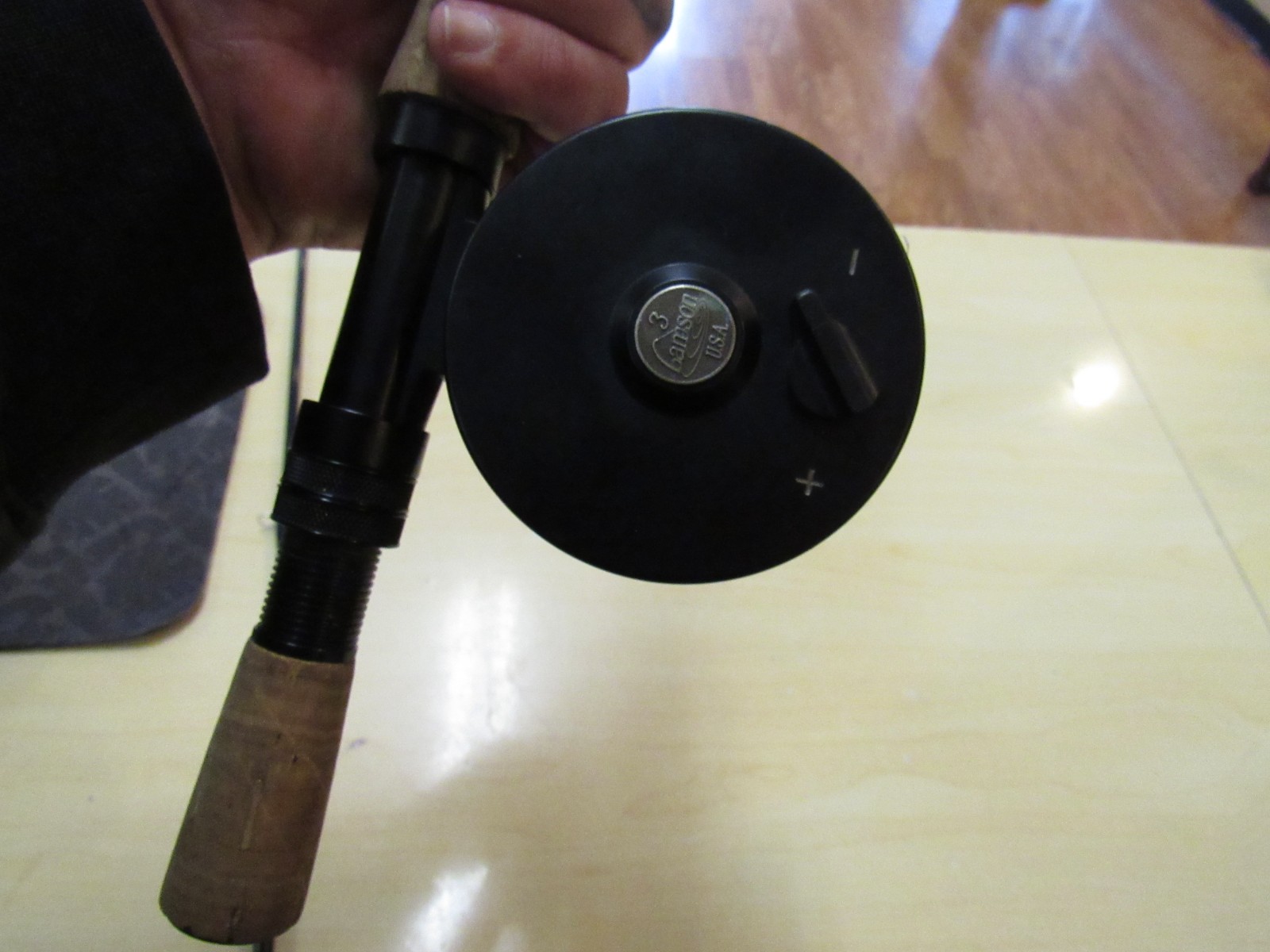 Lamiglas MBF 908 9′ #8 LINE Fly Rod WITH LAMSON 3 REEL