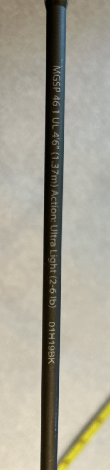 Shakespeare micro series 4 foot six ultralight fishing rod and Reel Micro Series