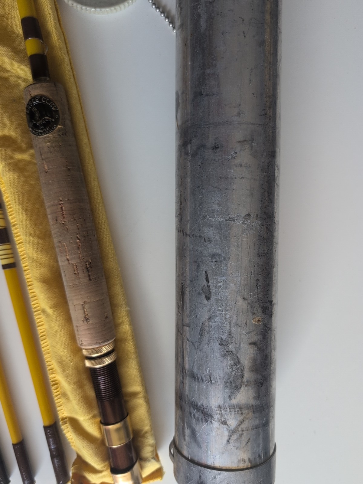 Eagle Claw Trailmaster Fly Fishing Pack Rod 6′ 9″ Line Size 7 M6TMF USA Vintage