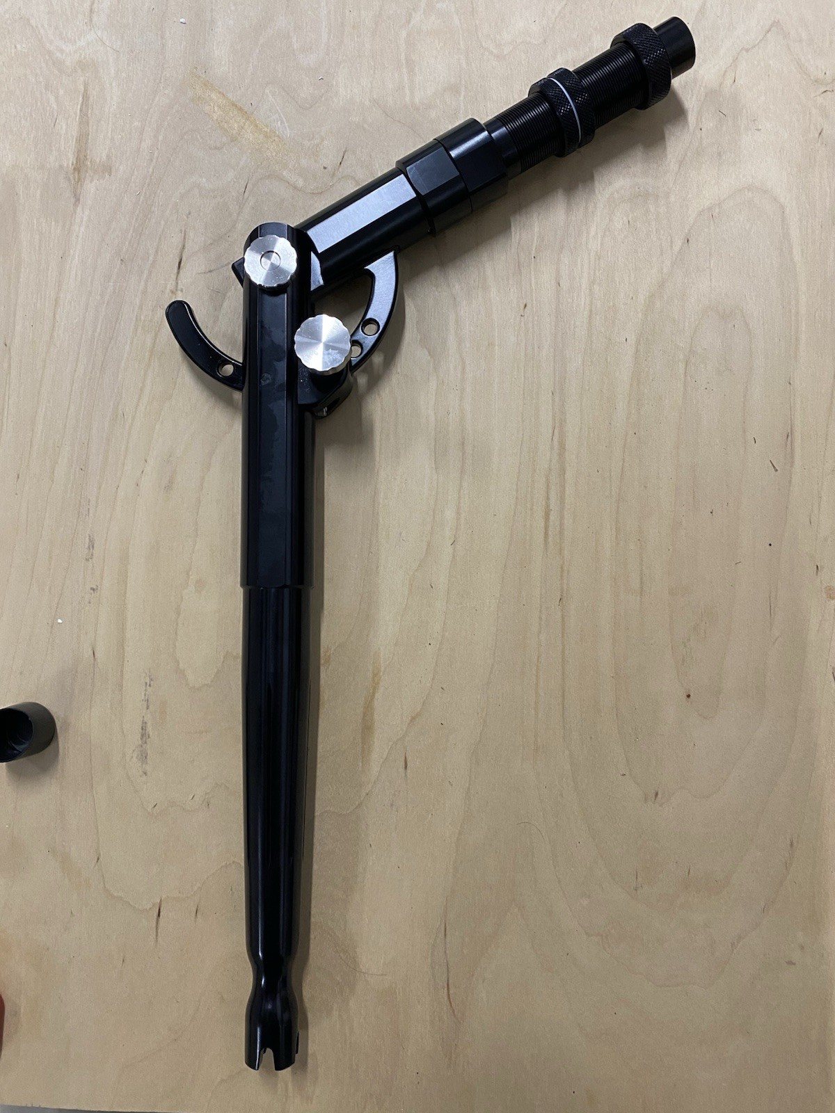 Custom Made Adjustable rod Butt – #4 7 Position Longs – ((Black Or Silver))