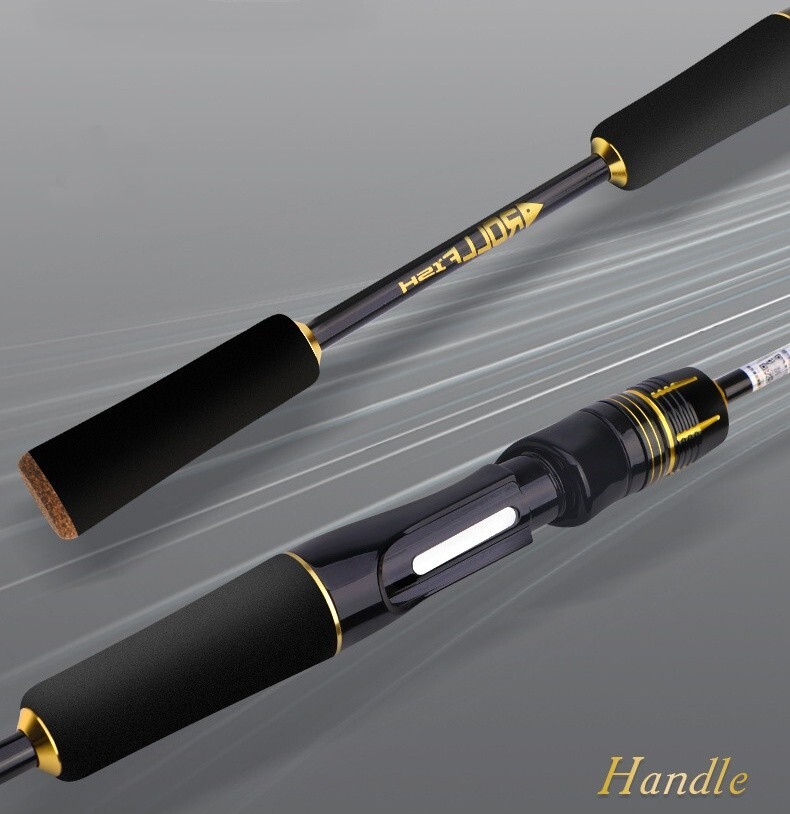 5’6″/6’0″ Fishing Rod Carbon Fiber Spinning/Casting Fishing Pole Bait Trout Rod