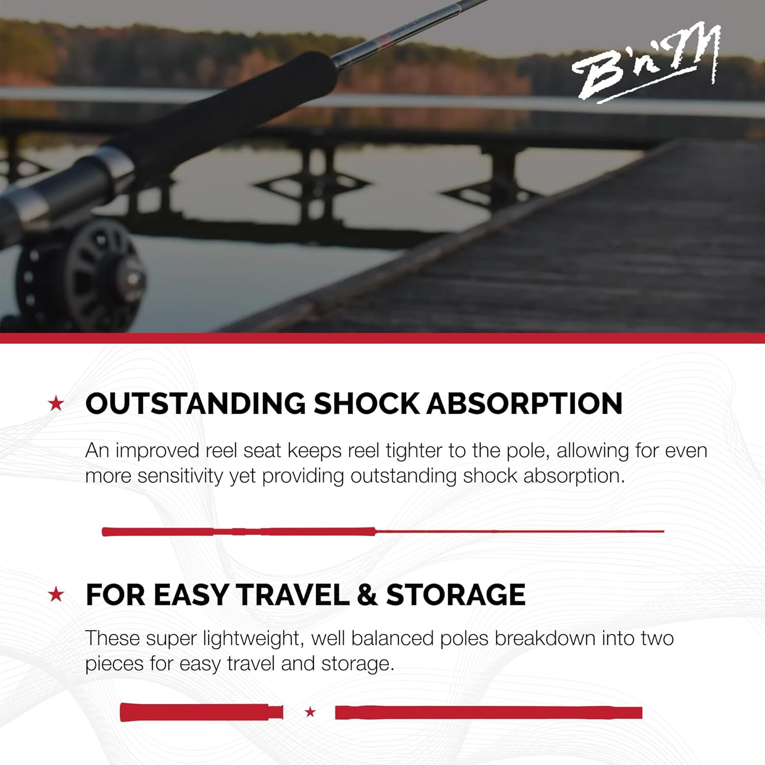 Bnm Sam Heaton Super-Sensitive Series Pole 7Ft 2Pc Spin