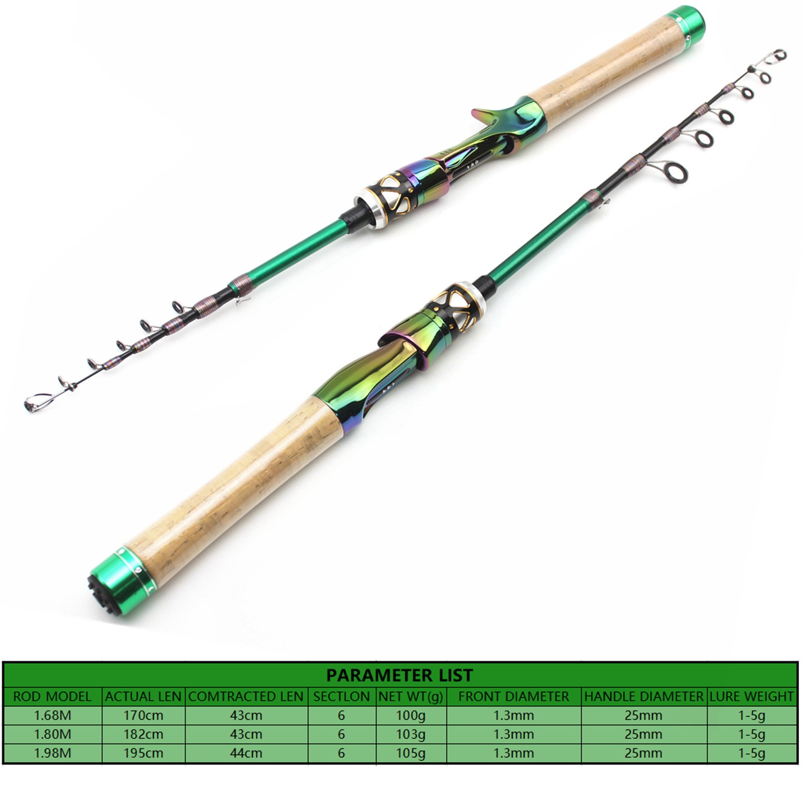 Carbon Fiber Telescopic Fishing Rod Portable Telescopic Fishing Rod Ideal rod