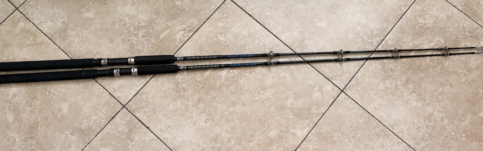 2x Offshore Angler Sea Lion Conventional Boat Rods 12-25lb 5.5 ft