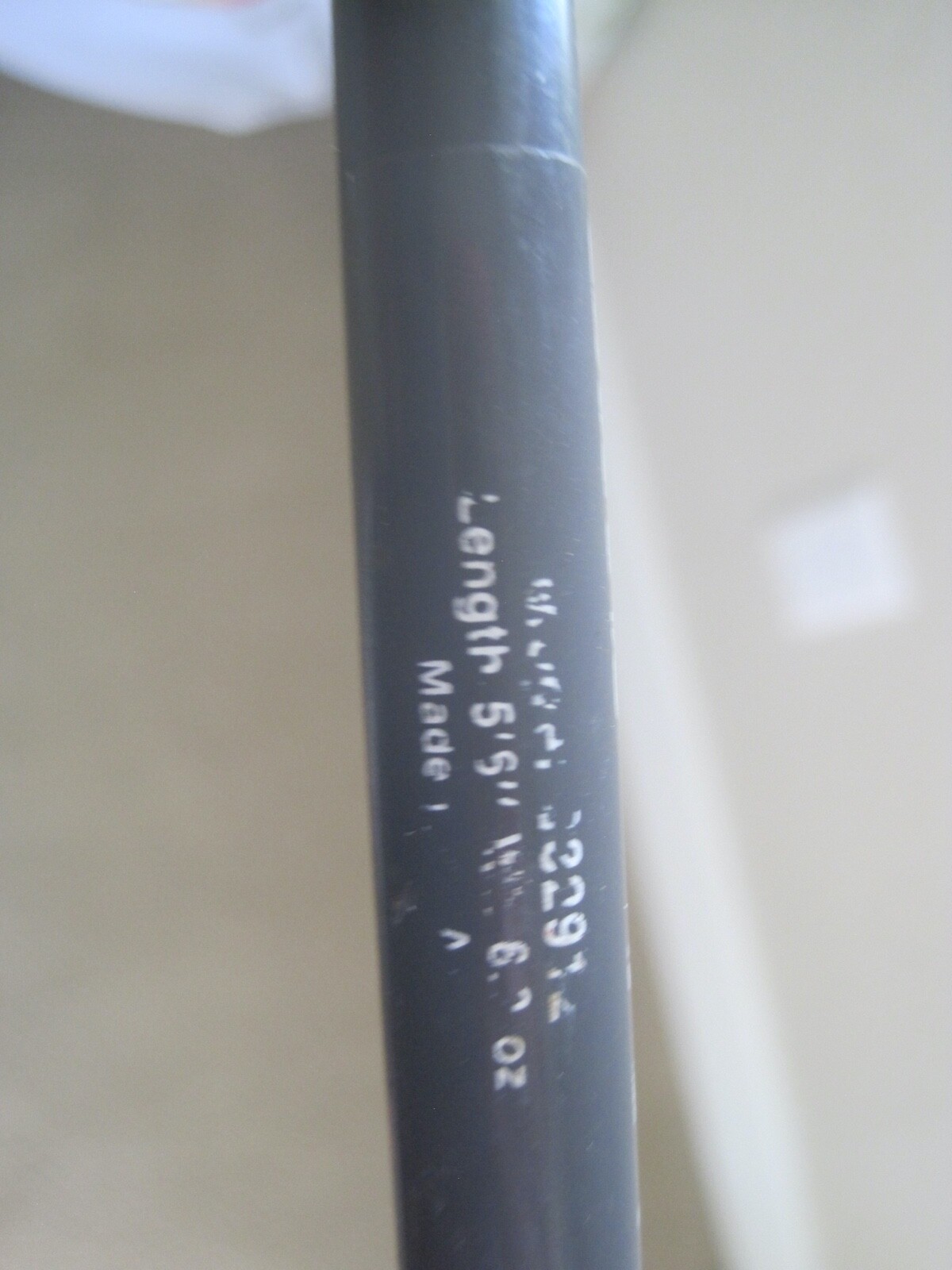 Fishing Rod Gray Foam Handle Name worn off