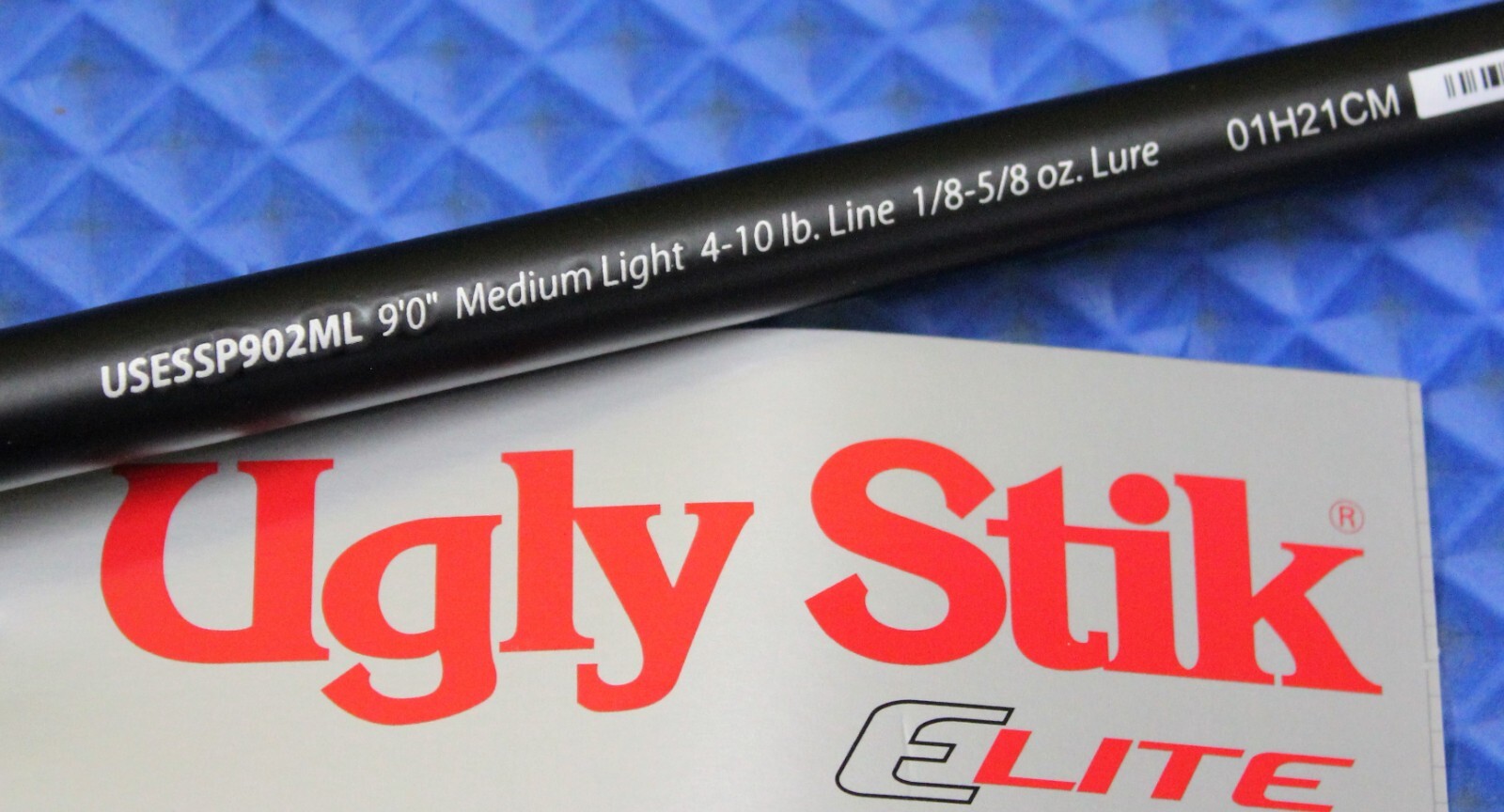 Shakespeare Ugly Stik Elite Spinning Rod 9′ 0″ Medium Light USESSP902ML 1324360