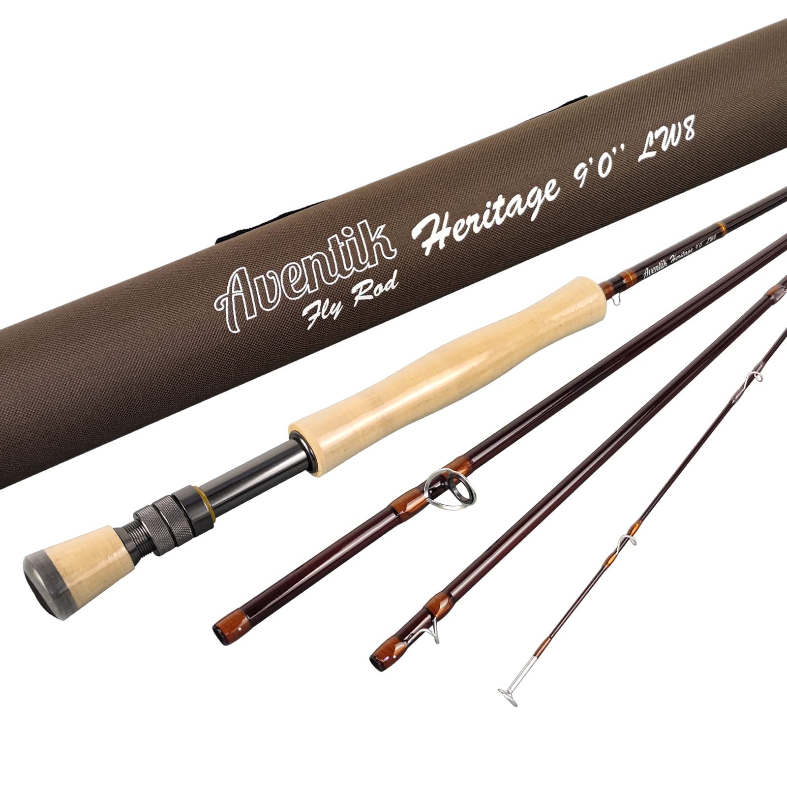 Heritage Fly Fishing Rod – American Quality and Simplicity – 4 Pieces 9FT IM8…