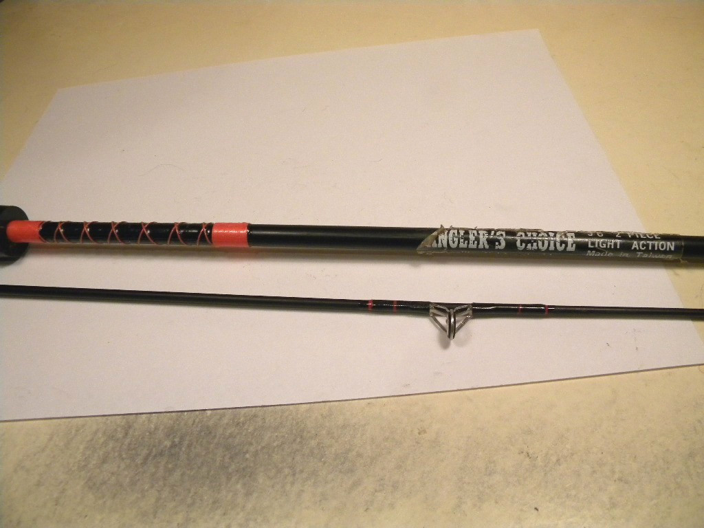 Vintage Angler’s Choice AC-222 light 5’6″ Spinning rod