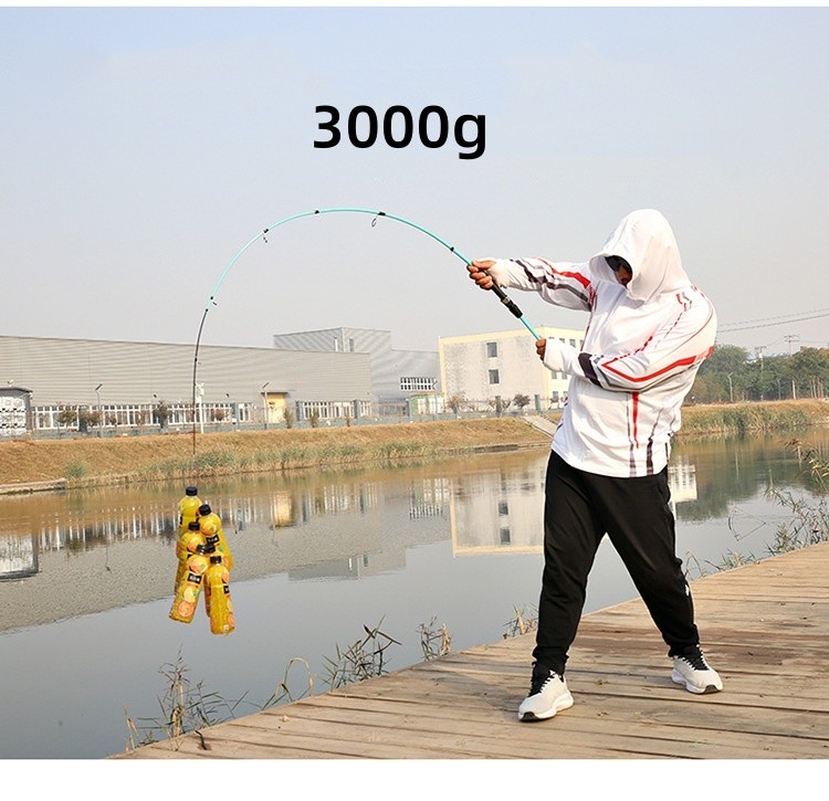 Portable Fishing Rods Ultra Light Carbon Fiber Spinning/casting Rod Carp Fast