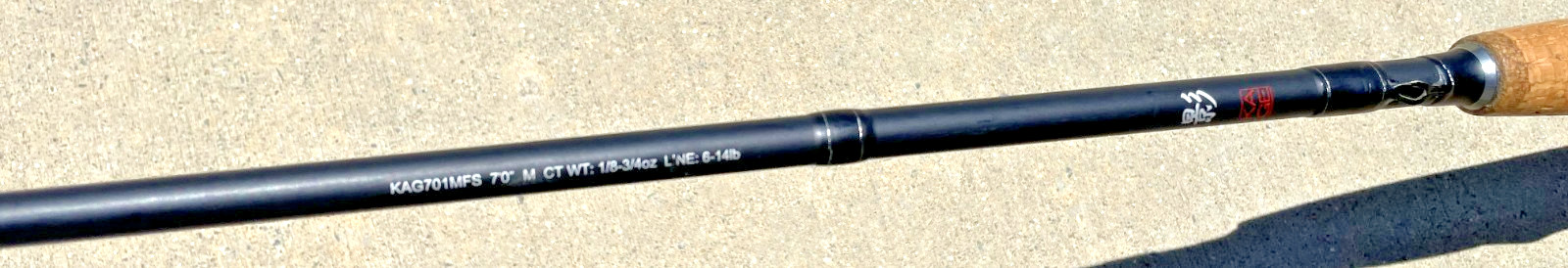 Daiwa Kage Bass Spinning Rod 7’0″ Medium Fast 1pc KAG701MFS