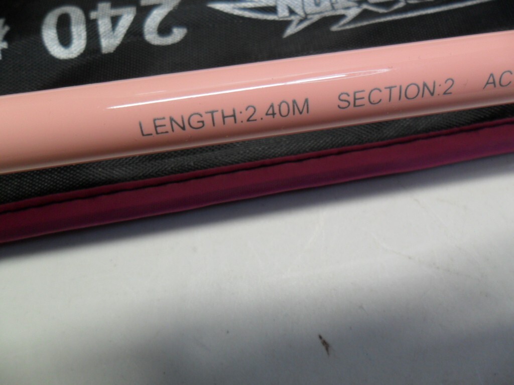 5 Rods Macaroon Bait Casting Fishing Rods,24Ton IM6 Graphite Carbon Fiber 3 Pc.