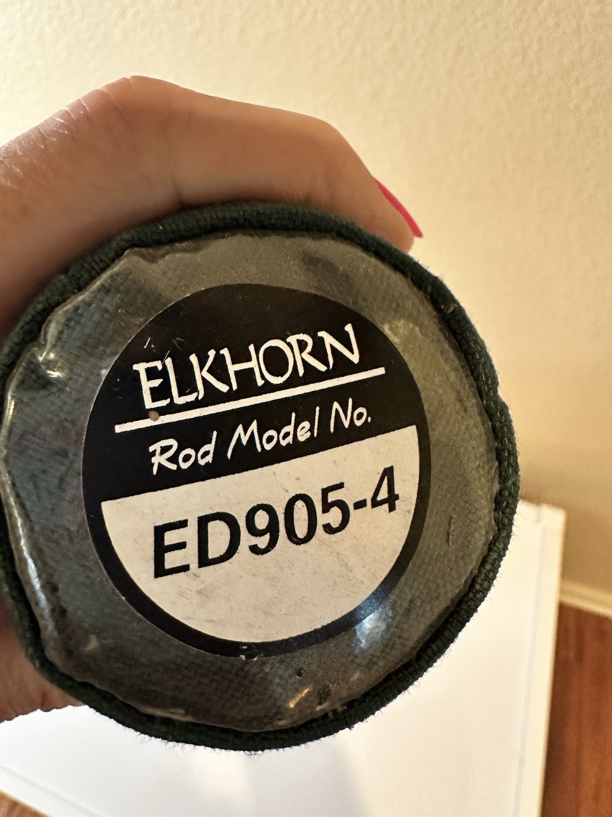 ELKHORN Fly Rod ED905-4 Dark Green Carrying Tube For Rod Fly Fishing Tube Only